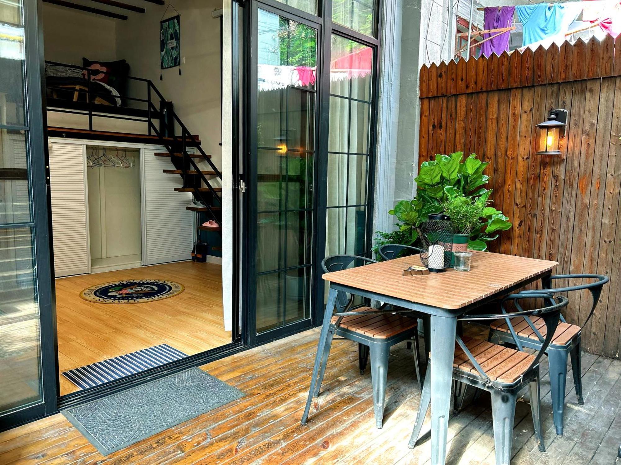 Shanghai Hills & Zinn City Bnb Near Line13 Mid Huaihai Rd & Changle Rd Exteriör bild